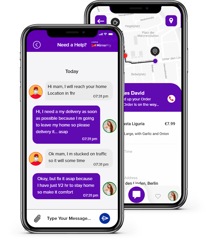 Chat in apps in Berlin