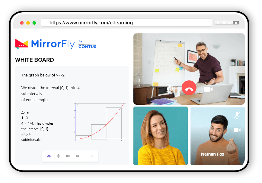mirrrorfly in app chat solution for online learning app
