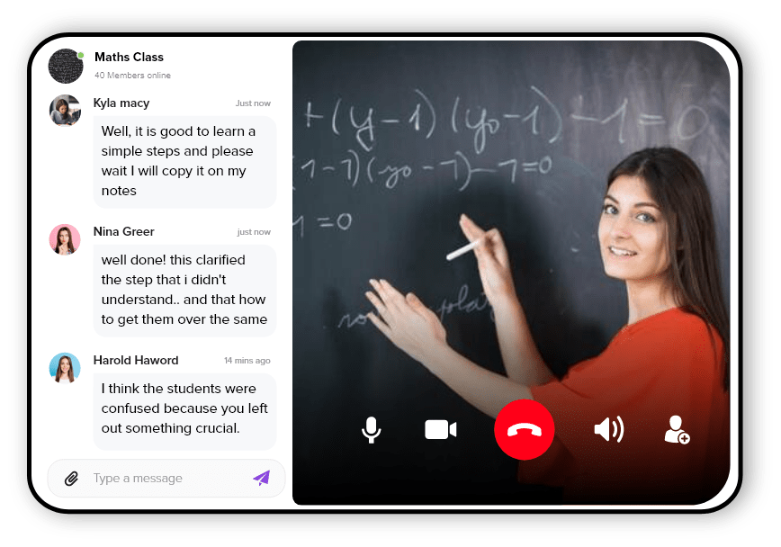 in app video chat sdk for learning software