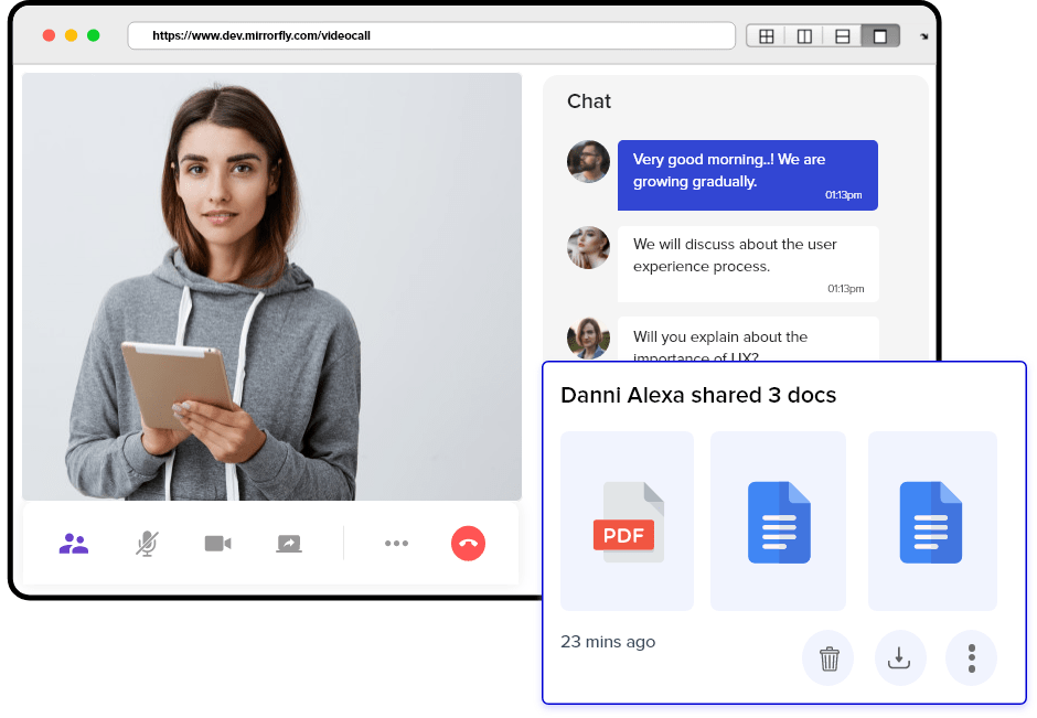 create real time chat app