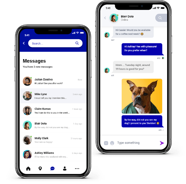 chat app using react native